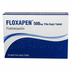 Флуклоксациллин 500мг Floxapen табл. п/о №16